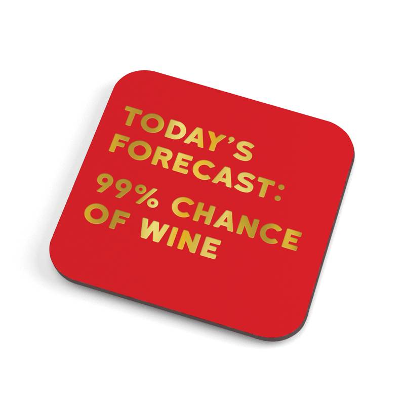 Redback Cards – Today’s Forecast Coaster