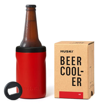 Huski Beer Cooler - Red