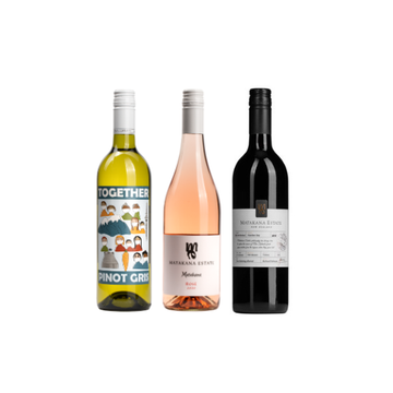 Harvest Special - Together Pinot Gris , Rose & Merlot Melbec