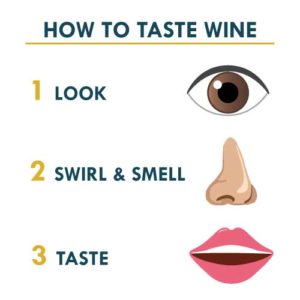 How to taste wine